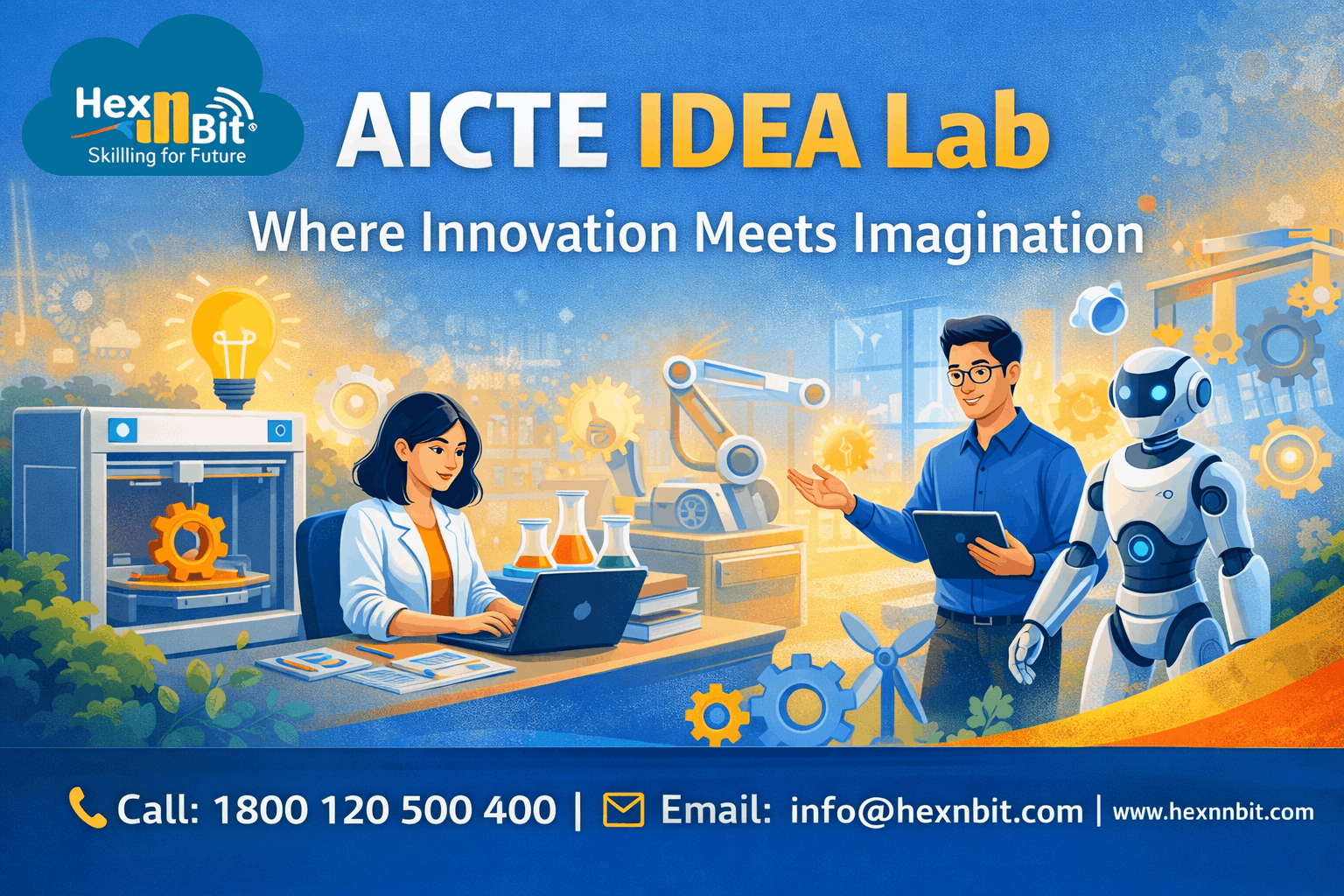 Set up AICTE IDEA Lab – Where Innovation Meets Imagination