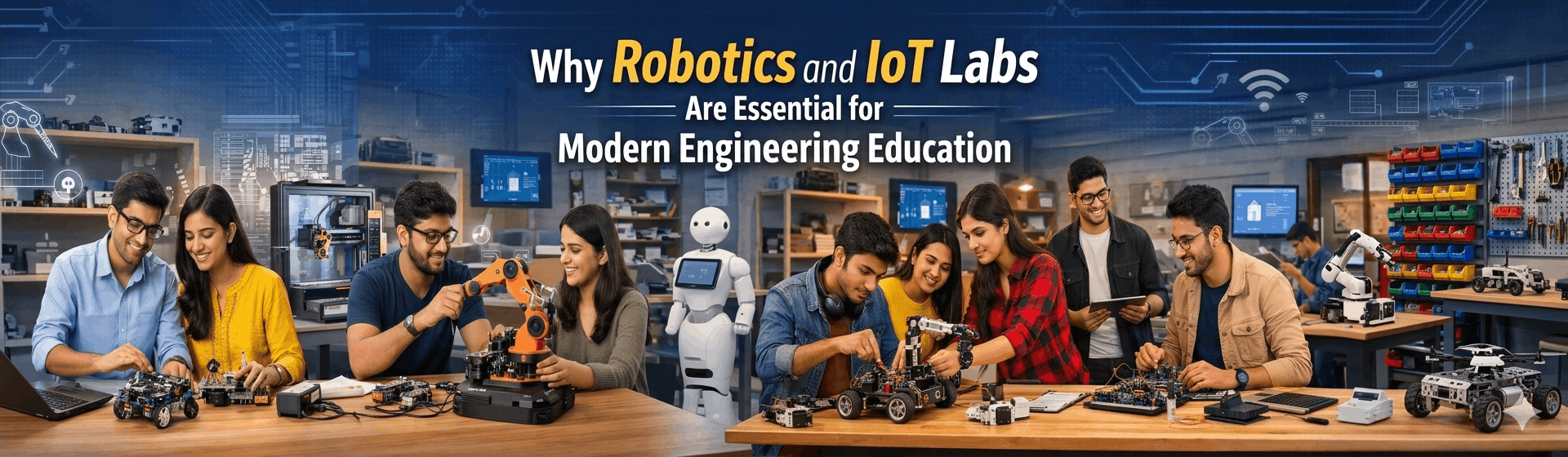Why Robotics and IoT Labs Are Essential for Modern Engineering Education